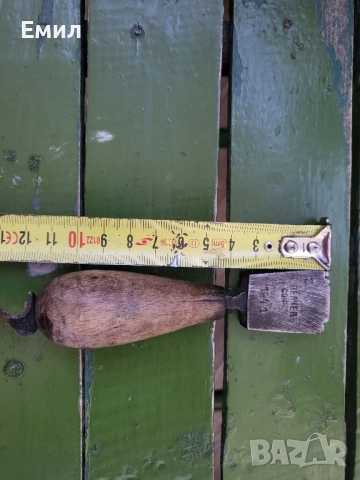 Автентичен кожарски инструмент Царство България , снимка 4 - Колекции - 52423795