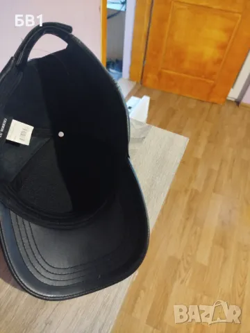 Кожена лятна шапка с козирка , снимка 4 - Шапки - 50145023