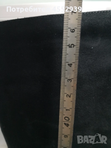 Велурени ботуши на ток и платформа , снимка 9 - Дамски ботуши - 52958069