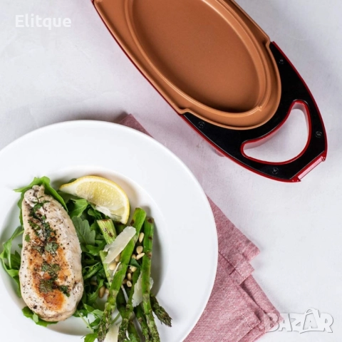 Електрически тиган, снимка 4 - Съдове за готвене - 52744910