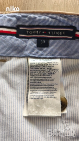 мъжки къси гащи Tommy Hilfiger, размер M, снимка 5 - Къси панталони - 53980188