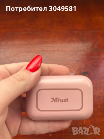 Bluetooth слушалки Trust, безжични, розови, снимка 2 - Безжични слушалки - 53635834