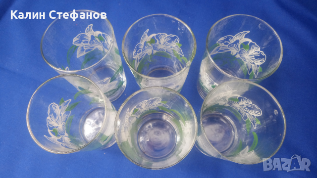Руски стакани за чай, тънкостенни, термоустойчиви – 6 бр, снимка 3 - Чаши - 44941710