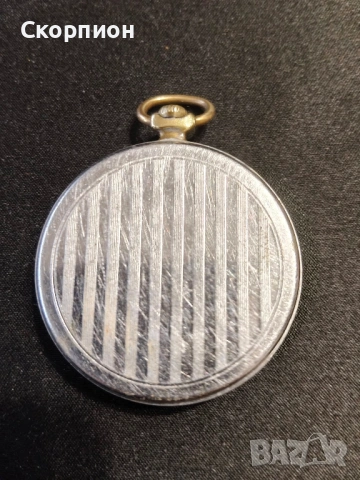 Джобен часовник - Молния - СССР - 18 РУБИНА - ПЕРФЕКТЕН, снимка 10 - Джобни - 49241450