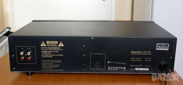 Nakamichi CR 3E - Триглав касетен дек, снимка 8 - Декове - 45622567