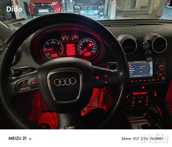 Audi A3 Sportback Автоматик, снимка 4 - Автомобили и джипове - 54284567