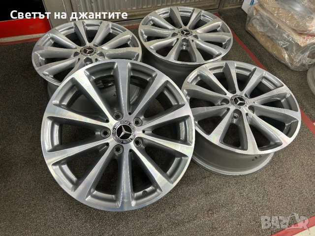 Джанти 17 Цола Mercedes E Klass W211 W212 W213 C Klass W205 W 206 CLA Original , снимка 2 - Гуми и джанти - 53874662