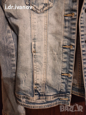 дънково дамско яке Hello Miss, снимка 4 - Якета - 54003678