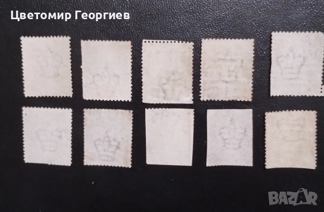 Червено пени, снимка 2 - Филателия - 52558013