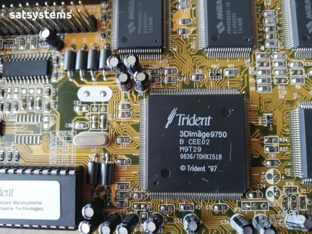 Видео карта Trident Super 3Dimage TR9750 4MB AGP, снимка 8 - Видеокарти - 47896184