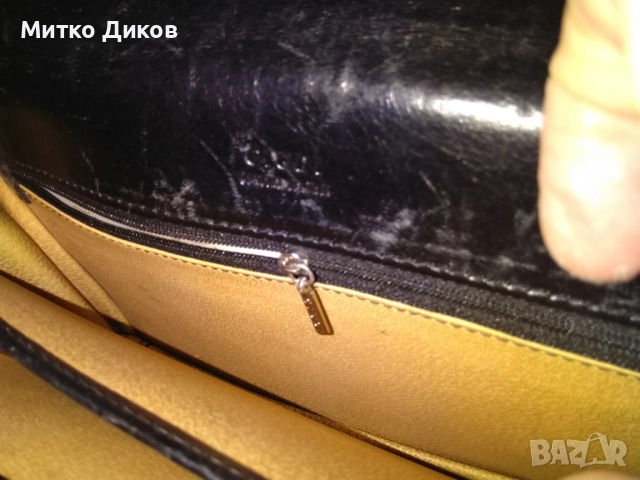 Чанта за ръка борсета с много прегради маркова италианска на Giudi естествена кожа 250х185мм, снимка 17 - Чанти - 51721659