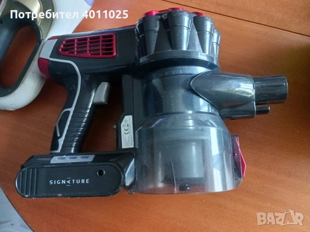 Лот две акумулаторни прахосмукачки за ремонт, снимка 6 - Прахосмукачки - 51066578