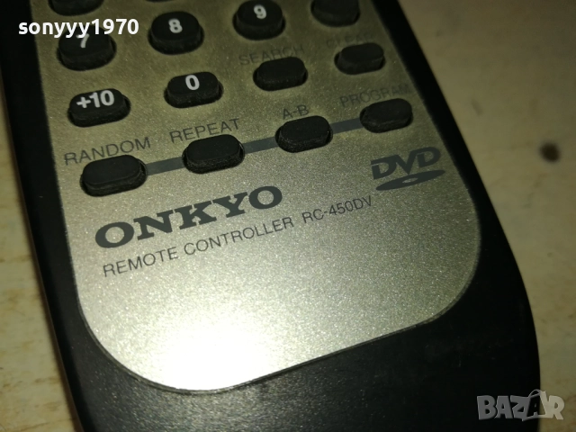 ONKYO RC-450DV DVD REMOTE-SWISS 2110251958, снимка 10 - Ресийвъри, усилватели, смесителни пултове - 52135312