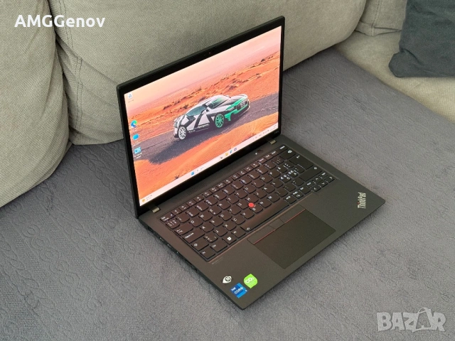 14’ UHD+4K  IPS Touch/i7-1260p/Thinkpad P14s g3/Nvidia T550/32GB/1TB, снимка 3 - Лаптопи за работа - 53462903