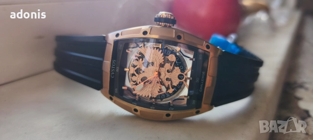 Cvstos challenge Eagle Proud to be Russion automatic mechanical watch. Автоматичен механичен , снимка 7 - Други - 52938107