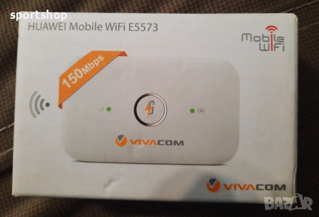 Huawei Mobile Wi-fi рутер бисквитка със сим карта - преносим интернет, снимка 2 - Рутери - 53886546