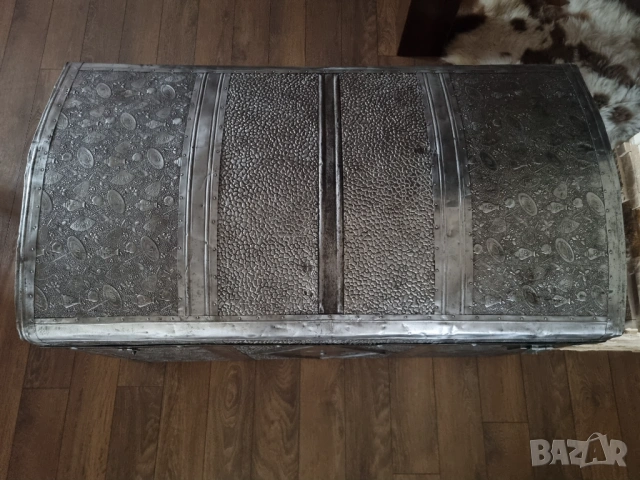 Стар дървен сандък/ракла/скрин, снимка 3 - Антикварни и старинни предмети - 53081217