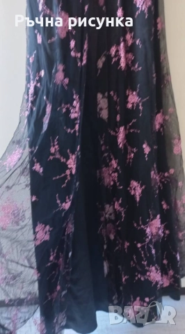 Елегантна празнична рокля ,размер С-М,50лв, снимка 3 - Рокли - 51688723