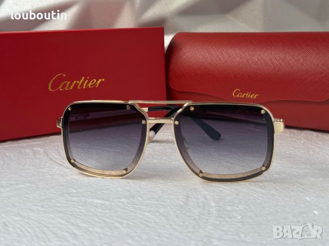 Cartier мъжки слънчеви очила, снимка 9 - Слънчеви и диоптрични очила - 45429334