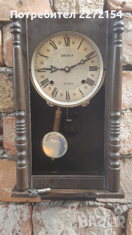 Стенен часовник месечен, снимка 1 - Антикварни и старинни предмети - 45055652