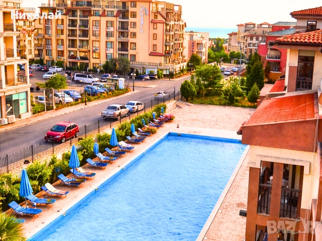 Без Комисионна | 65 кв.м | 66 000 € Свети Влас • Двустаен - Сътрудничим с Агенции и Посредници, снимка 4 - Апартаменти - 51861212