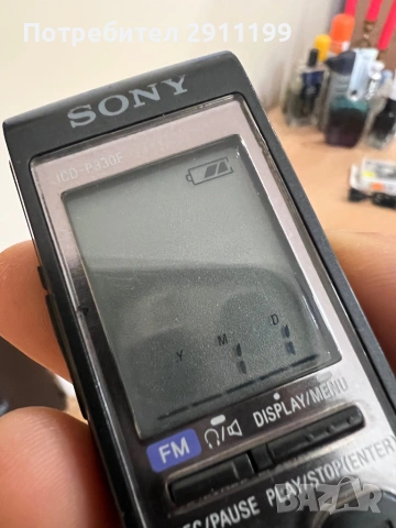 Дигитален диктофон / FM радио Sony с подарък, снимка 6 - Друга електроника - 53854411