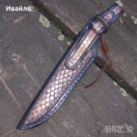Нож ръчна изработка, снимка 17 - Ножове - 53890520