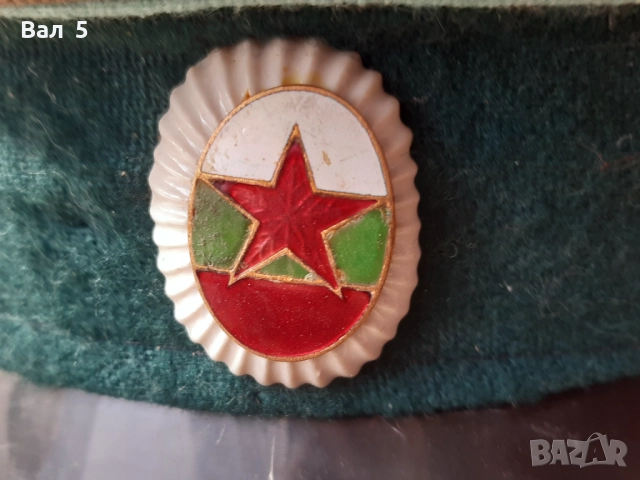 Фуражка гранични войски - ранен соц , БНА , НРБ . Рядка, снимка 2 - Антикварни и старинни предмети - 52493631