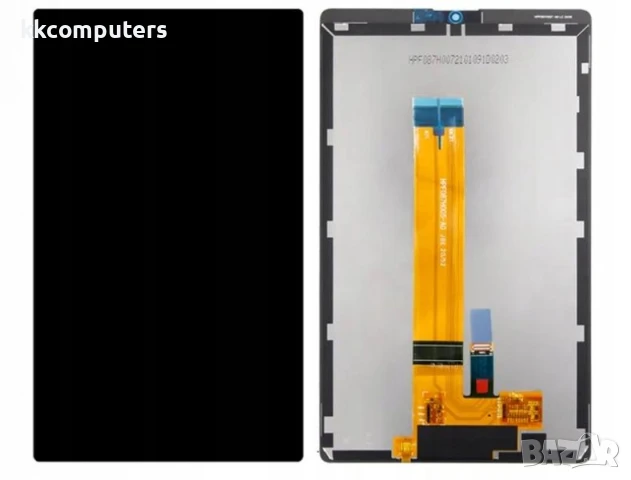 LCD Дисплей за Samsung SM-T220 (TAB A7 Lite WIFI 2021) Тъч скрийн (Без Рамка) Черен / Оригинал Servi