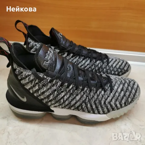 Nike LeBron 16 "Oreo" 43 Отлични, снимка 3 - Маратонки - 46933123