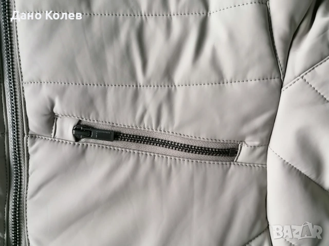 Мъжко Яке От Изкуствена Кожа LCW Vision [Размер: S] [Цвят: Бежов], снимка 6 - Якета - 53883399