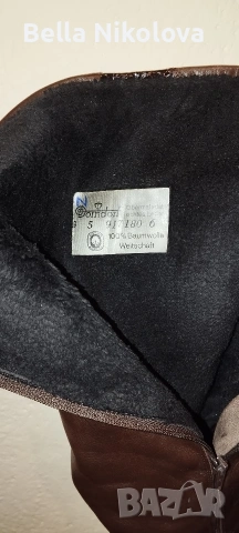 "Немски кожени ботуши Zorndorf №39", снимка 3 - Дамски боти - 53830620