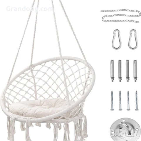 Висяща Люлка XL до 150кг, снимка 2 - Столове - 52174655