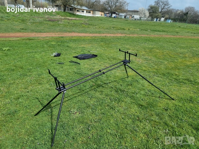 Шаранджийска стойка Delphin RPX-4 + 2 комплекта крака, снимка 9 - Такъми - 54010041