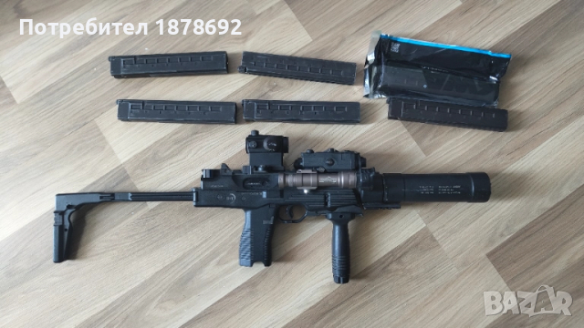 Еърсофт MP9, снимка 3 - Други спортове - 51665646