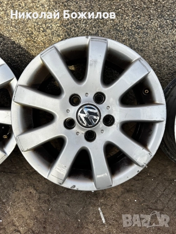Продавам 15 цола джанти за Vw Golf 5 5x112 , снимка 2 - Гуми и джанти - 52962027