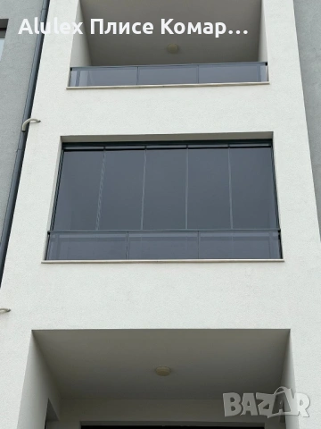 Остъкляване на балкони и тераси тип Хармоника