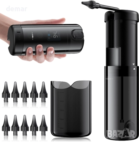 Електрически комплект за премахване на ушна кал, цифров екран, 5 режима