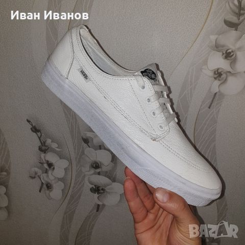  VANS кожени кецове   номер 46, снимка 5 - Кецове - 40569148