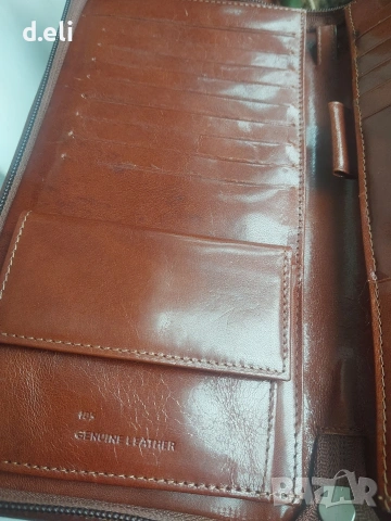 Pierre Cardin Leather Голям Нов портфейл-органайзер , снимка 5 - Портфейли, портмонета - 30369878