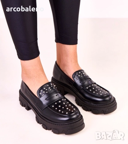 Дамски мокасини с шипове Memolis, 2цвята , снимка 9 - Дамски ежедневни обувки - 52128688