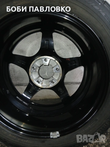 16цола алуминиева оргинална резервна гума мерцедес, снимка 6 - Аксесоари и консумативи - 53938049