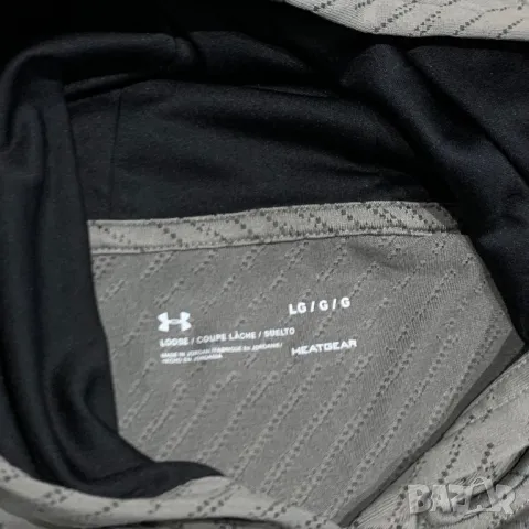 Оригинално мъжко горнище с качулка Under Armour | L размер, снимка 4 - Суичъри - 47211155