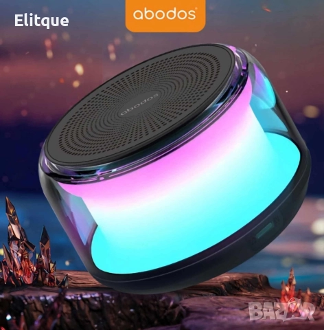 Безжичен високоговорител с цветни светлини AS-BS20, снимка 2 - Друга електроника - 52870869