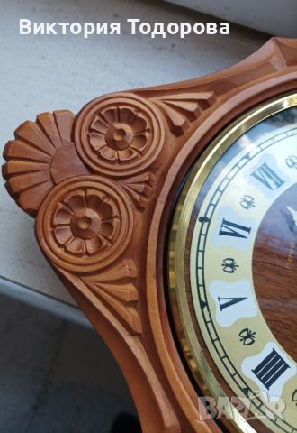 Работещ кварцов стенен часовник  Антарес СССР , снимка 4 - Антикварни и старинни предмети - 45481275