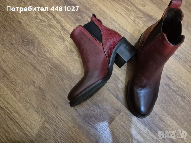 Дамски боти от естествена кожа Lasocki номер 36 от естествена кожа , снимка 5 - Дамски боти - 52565316