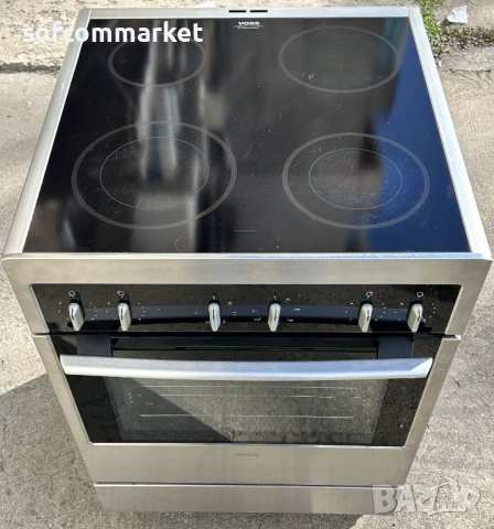 Готварска печка Electrolux инокс с гаранция, снимка 2 - Печки, фурни - 53607694