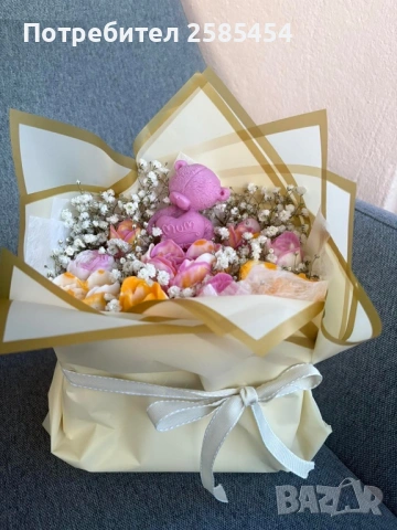 Букети от соеви свещи с разнообразни аромати💐, снимка 10 - Подаръци за юбилей - 53303856