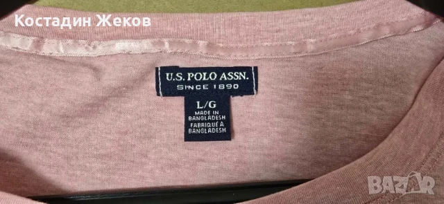 Дамска оригинална блузка. U.S. POLO ASSN , снимка 4 - Тениски - 50499634
