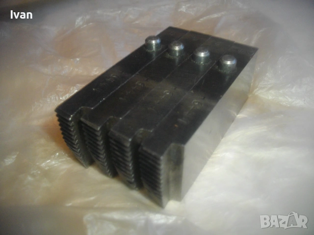 1"-1 1/4" Резбонарезни оригинални ножове за винтонарезка JOPAL 2 чехословашки NAREX резби на тръби 